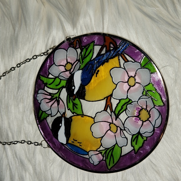 Spring Finch Suncatcher - Picture 2 of 2